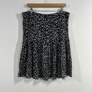 Ninety Euro Summer 90s Pleated Polka Dot Retro Feminine Romantic Skirt Womens 1x